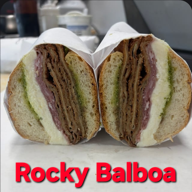 The Rocky Balboa Sandwich.