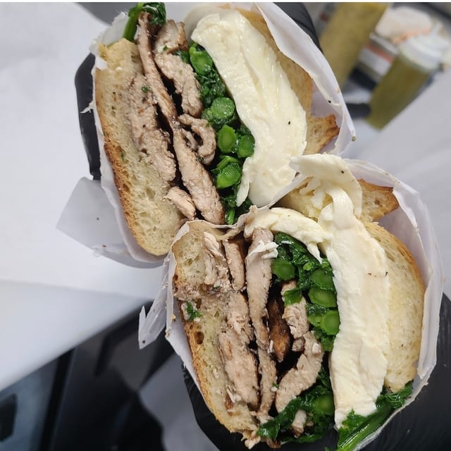 "The Joe Dimaggio" Sandwich.